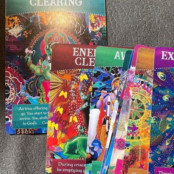 Divine Abundance oracle cards mini deck 51 cards Tosha Silver NEW NIP - Picture 8 of 12